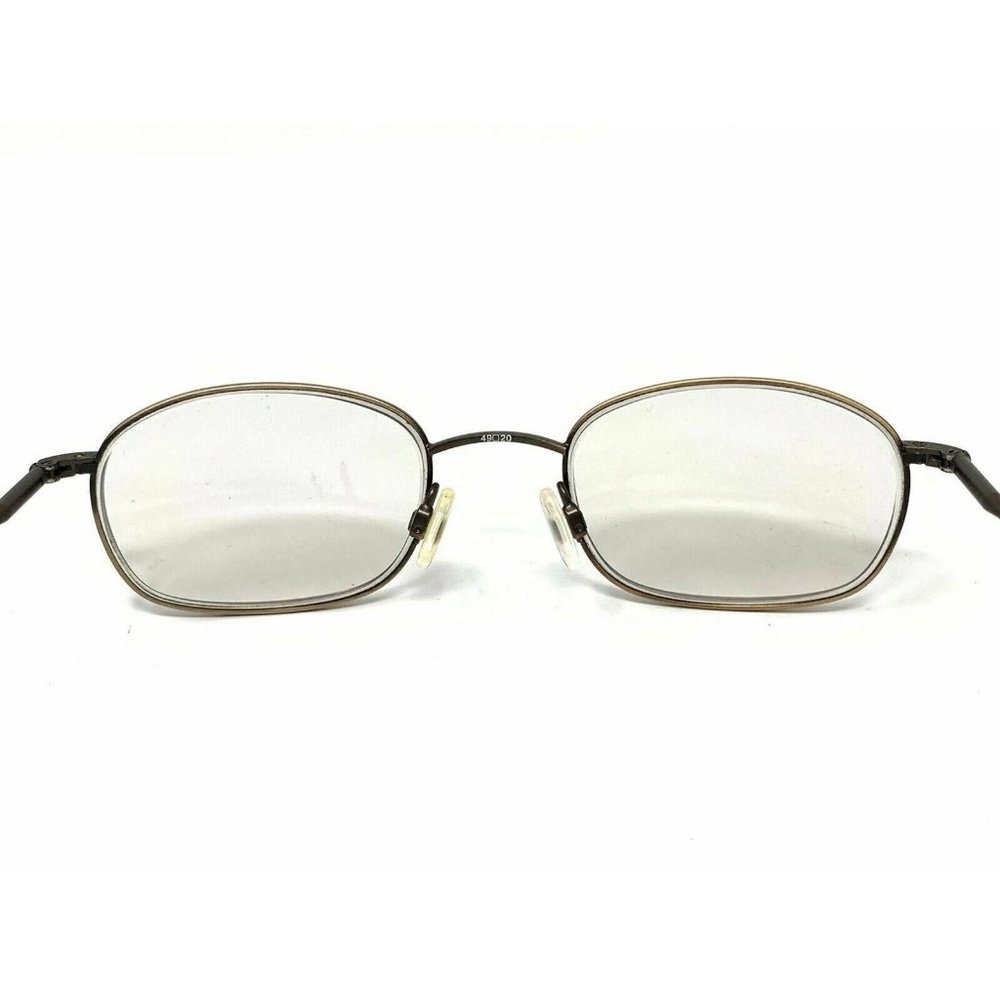 Marchon Superthin 47 Eyeglasses Frames Antique Br… - image 5